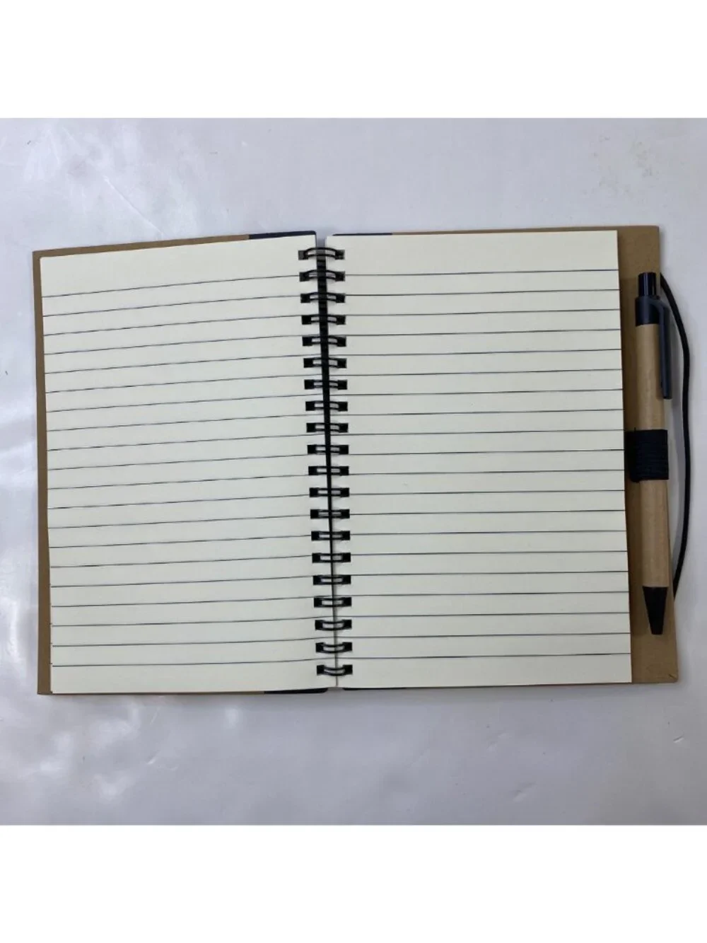 Ebay Open 2022 Journal Books White Brown Lined Notebook Red Pen eBayana